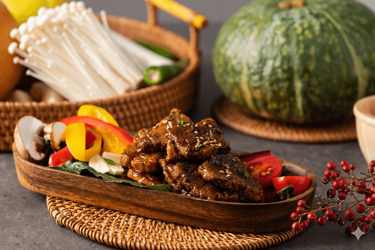 팽이버섯 비법 신난왕구이